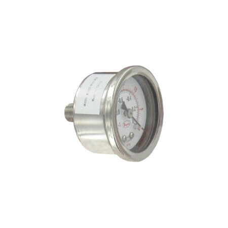 Dwyer Instruments Industrial Pressure Gage, 15 Ss Gage SG3-B10141N